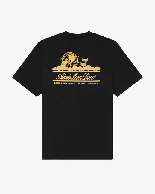 Aimé Leon Dore Best Seller - Unisphere Tee Jet black