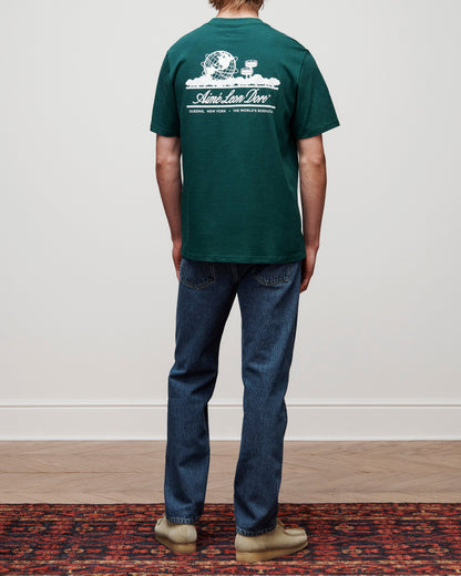 Aimé Leon Dore Popular - Unisphere Tee Botanical green