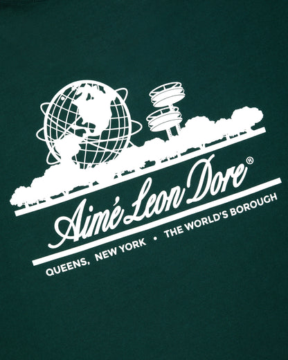 Aimé Leon Dore Popular - Unisphere Tee Botanical green