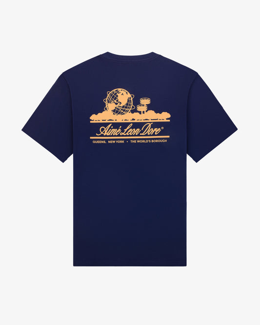 Aimé Leon Dore Trusted - Unisphere Tee Evening blue