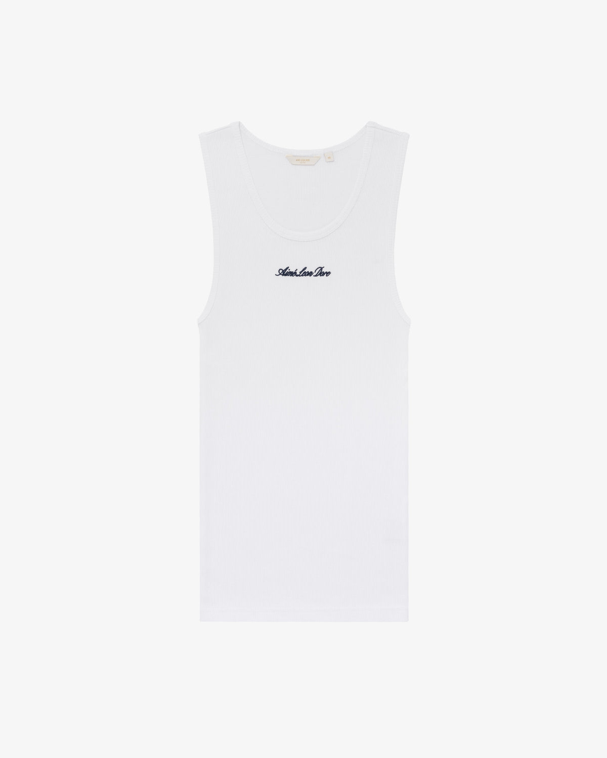 Aimé Leon Dore Best Price - Embroidered Logo Tank Top Bright white