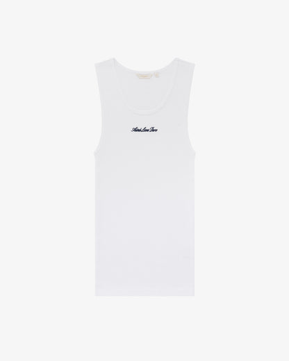 Aimé Leon Dore Best Price - Embroidered Logo Tank Top Bright white