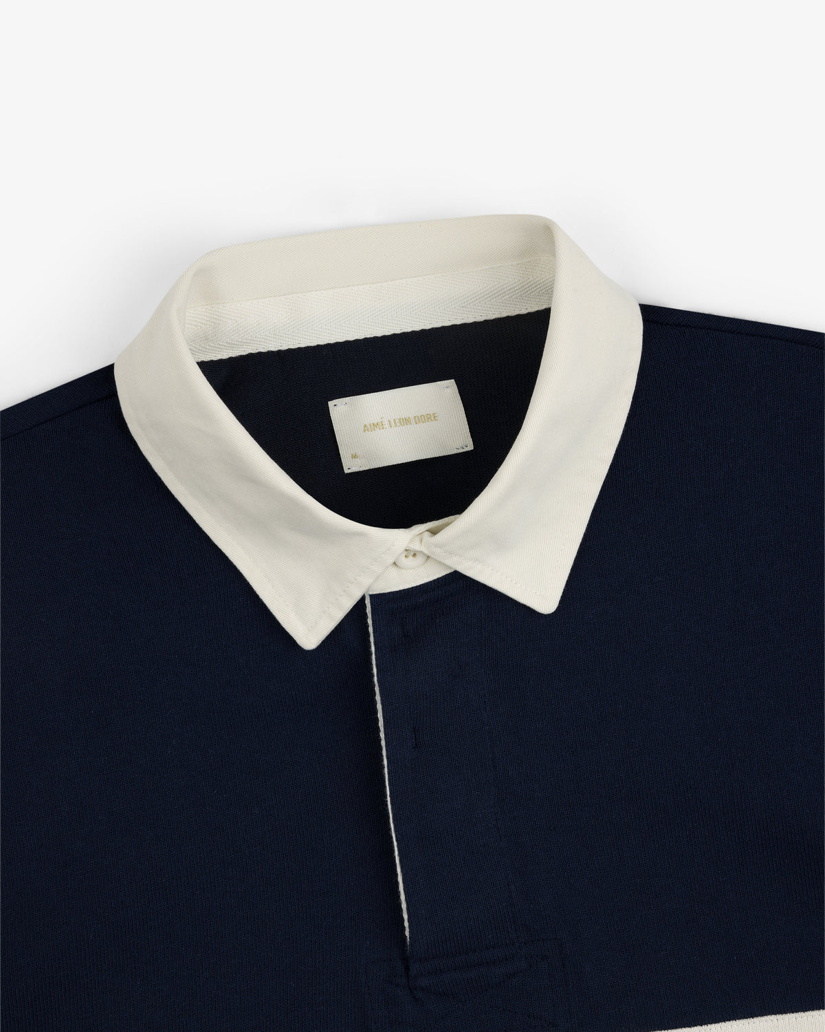 Aimé Leon Dore Quality - Script Paneled Rugby Navy blazer
