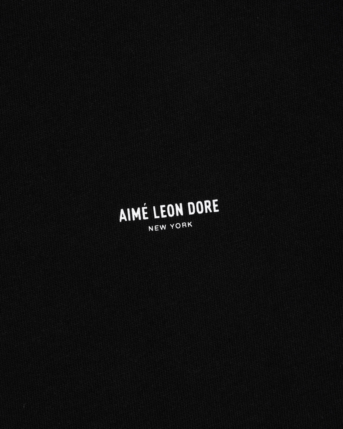 Aimé Leon Dore Top Pick - Long-Sleeve Micro Logo Tee Jet black