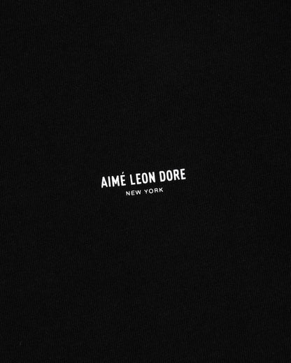 Aimé Leon Dore Top Pick - Long-Sleeve Micro Logo Tee Jet black