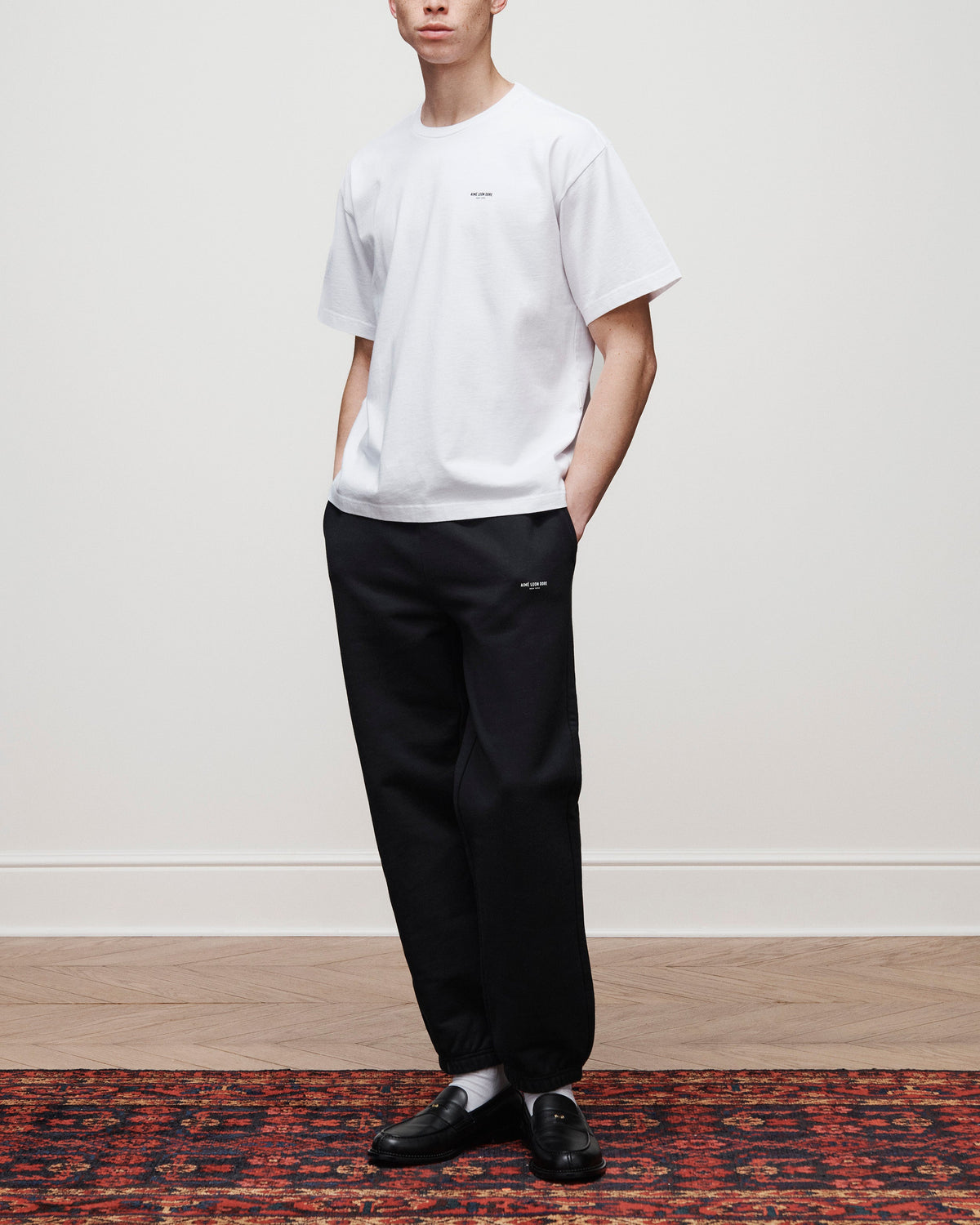 Aimé Leon Dore Best Seller - Micro Logo Tee Bright white