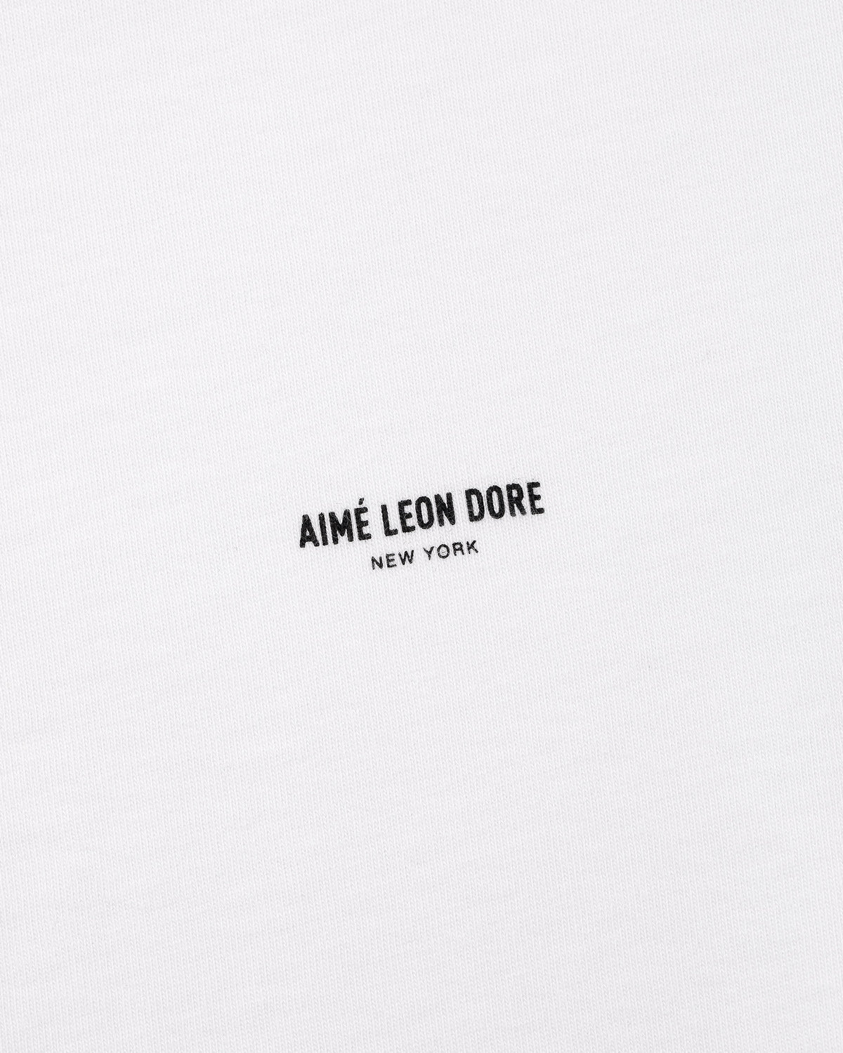 Aimé Leon Dore Best Seller - Micro Logo Tee Bright white