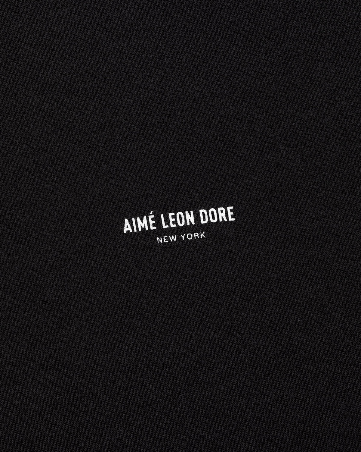 Aimé Leon Dore Latest - Micro Logo Tee Jet black