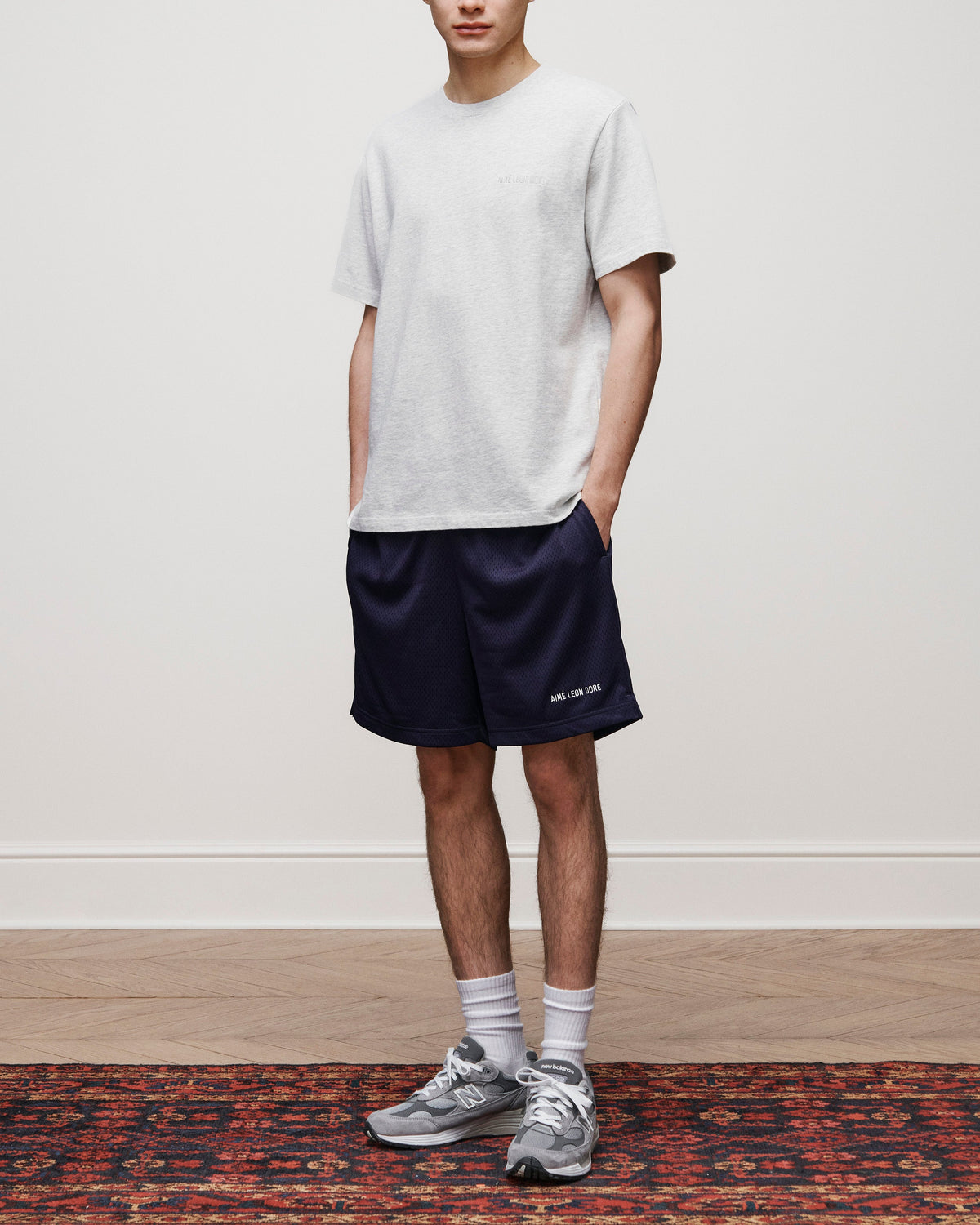 Aimé Leon Dore Signature - Tonal Logo Tee Oatmeal