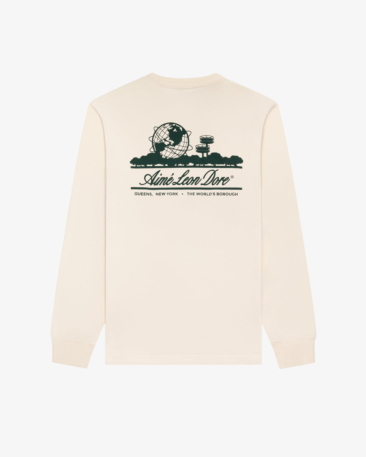 Aimé Leon Dore Value - Long-Sleeve Unisphere Tee Pristine