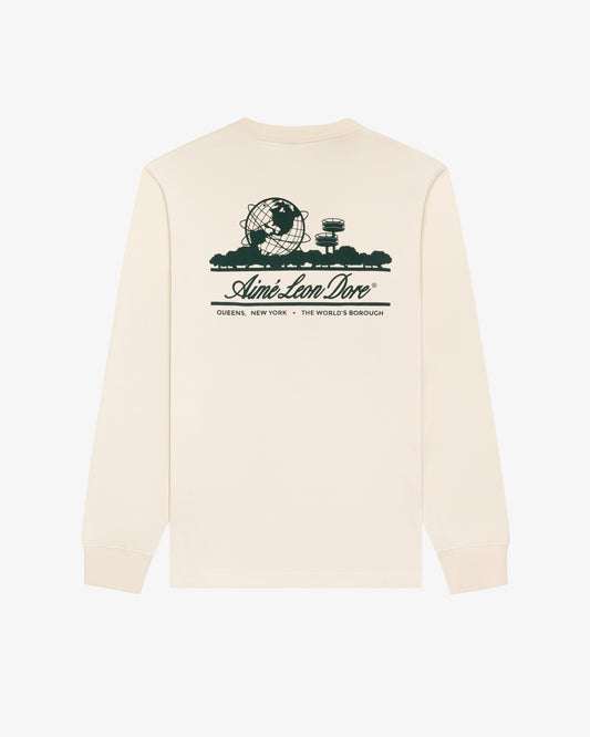 Aimé Leon Dore Value - Long-Sleeve Unisphere Tee Pristine