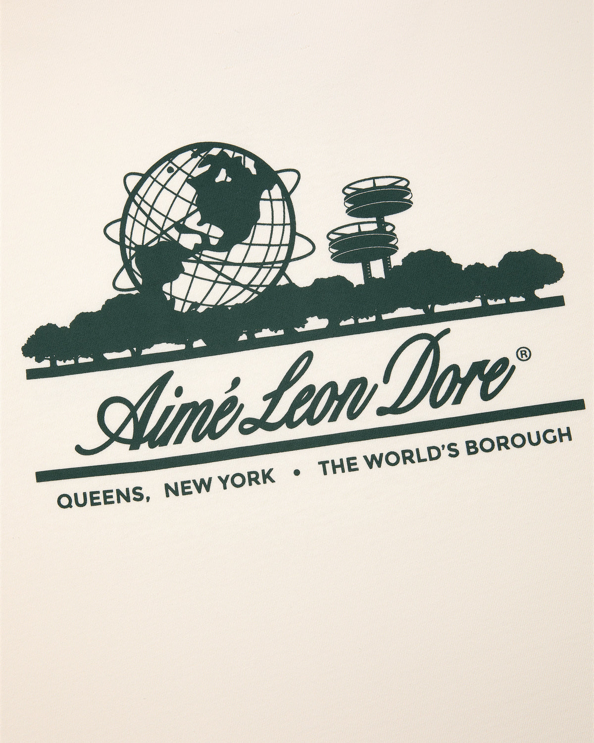Aimé Leon Dore Value - Long-Sleeve Unisphere Tee Pristine