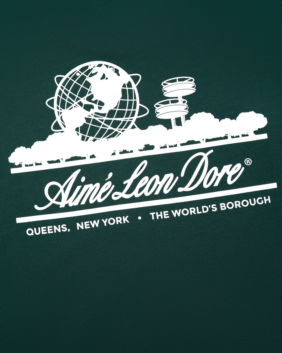 Aimé Leon Dore Great Value - Long-Sleeve Unisphere Tee Botanical green