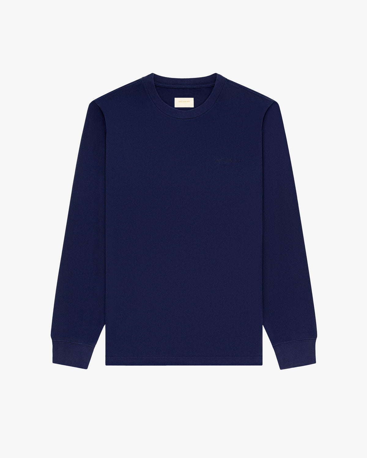 Aimé Leon Dore Best Price - Long-Sleeve Tonal Logo Tee Evening blue