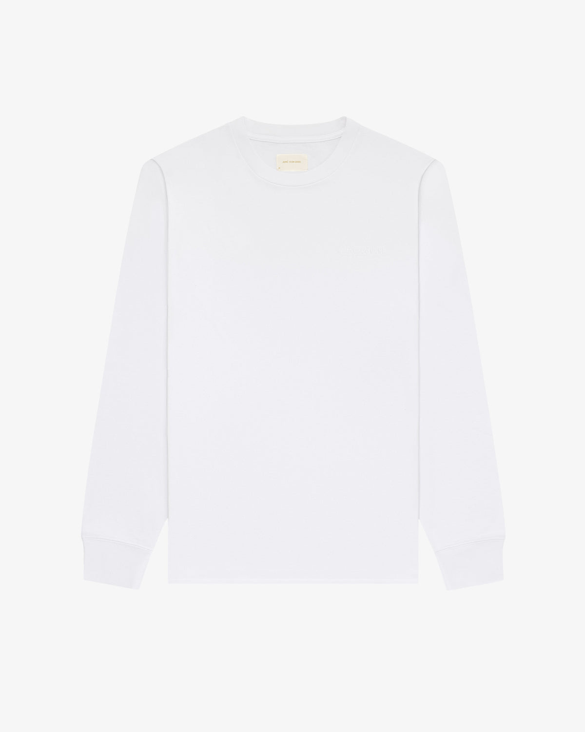 Aimé Leon Dore Value - Long-Sleeve Tonal Logo Tee Bright white