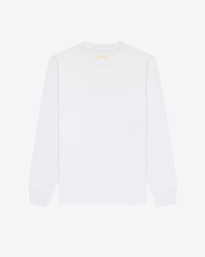 Aimé Leon Dore Value - Long-Sleeve Tonal Logo Tee Bright white
