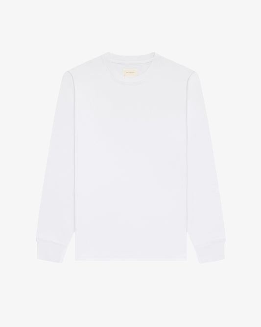 Aimé Leon Dore Value - Long-Sleeve Tonal Logo Tee Bright white