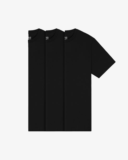Aimé Leon Dore Recommended - T-Shirt 3-Pack Black