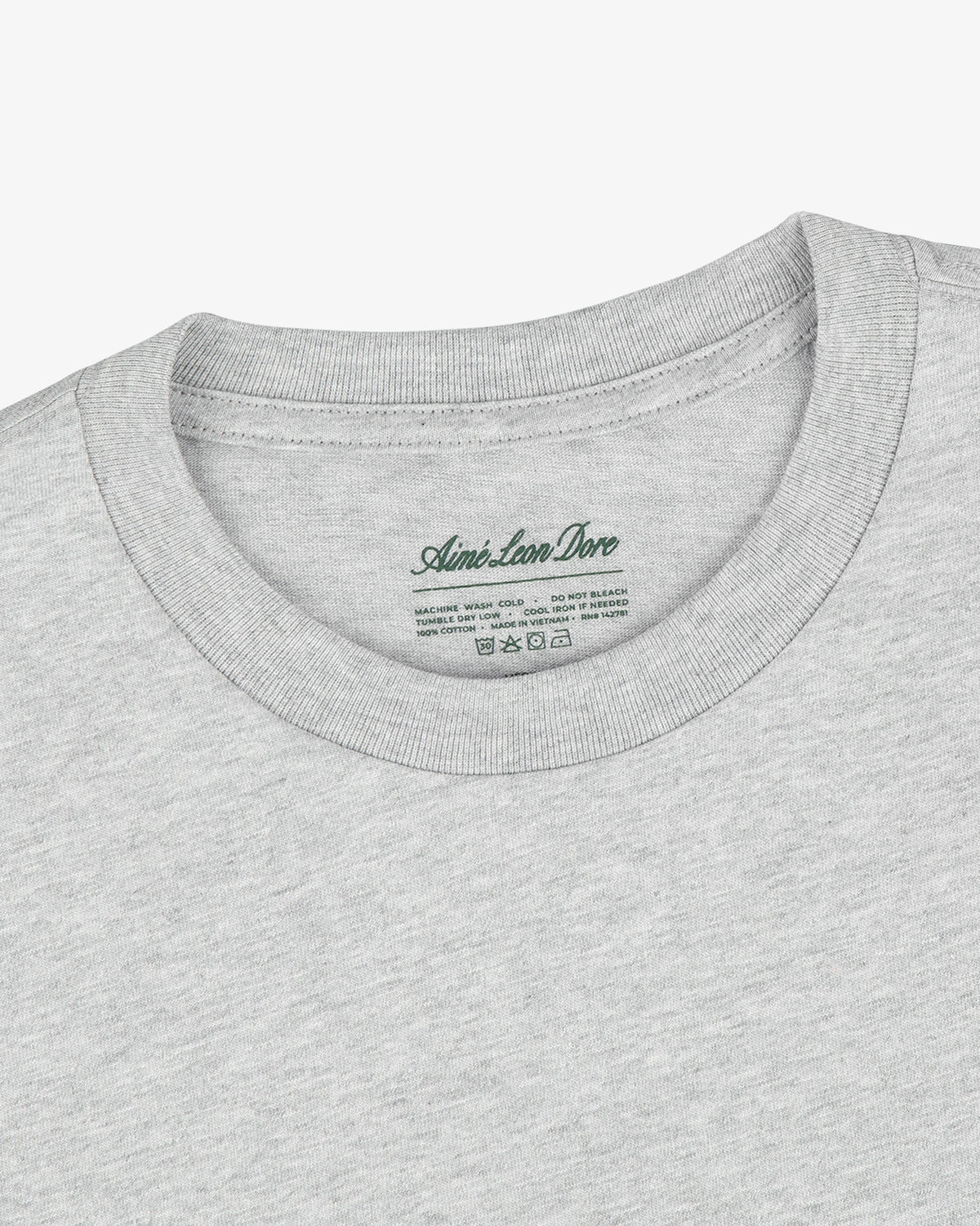 Aimé Leon Dore Discount - Multi-Color T-Shirt 3-Pack Black/ heather grey/ navy