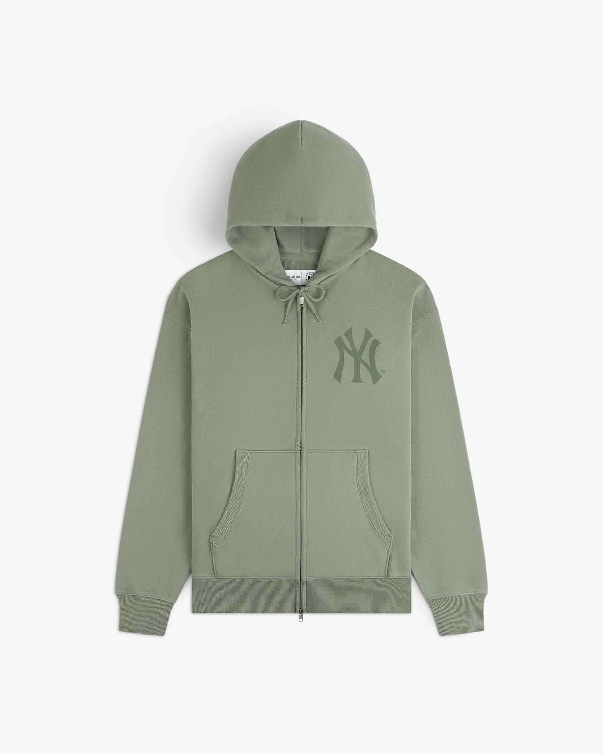Aimé Leon Dore Best Price - Yankees Washed Full-Zip Hoodie Laurel wreath