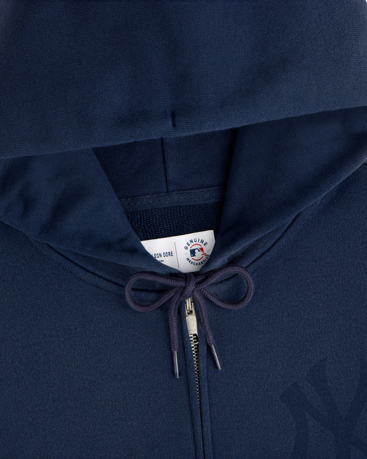 Aimé Leon Dore Value - Yankees Washed Full-Zip Hoodie Naval academy