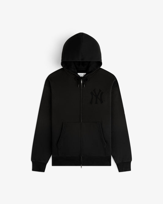 Aimé Leon Dore Featured - Yankees Washed Full-Zip Hoodie Carbon