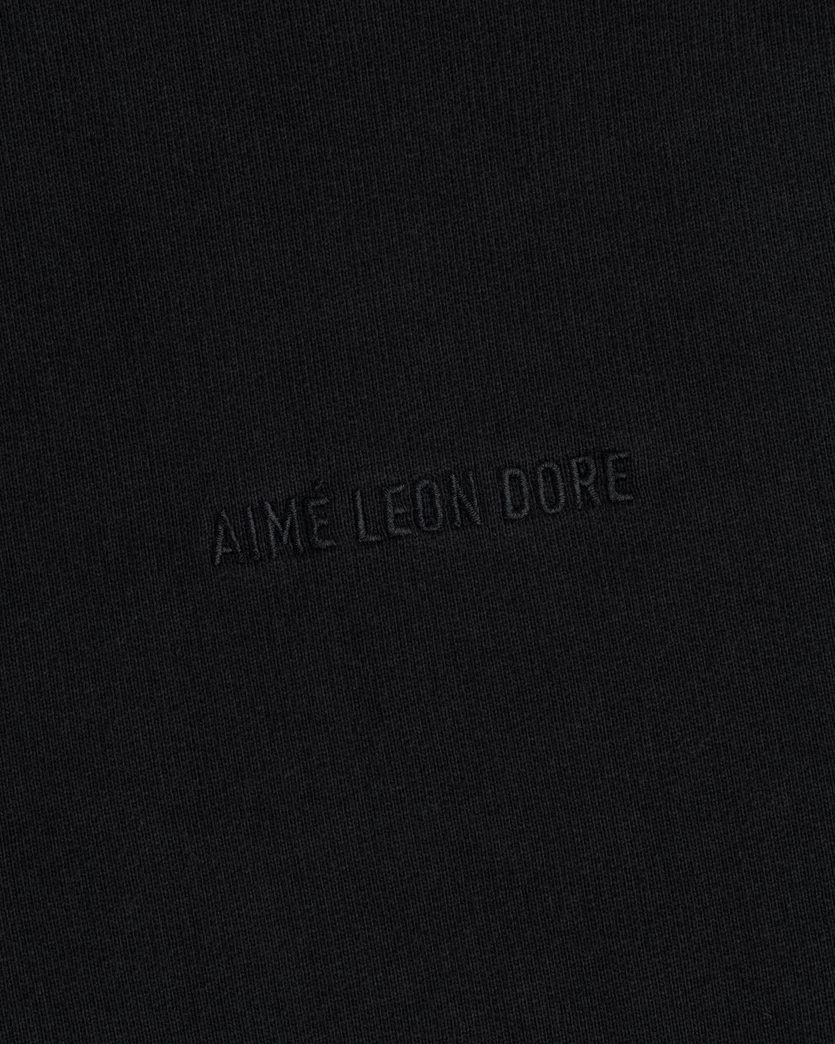 Aimé Leon Dore Classic - Tonal Logo Crewneck Sweatshirt Jet black
