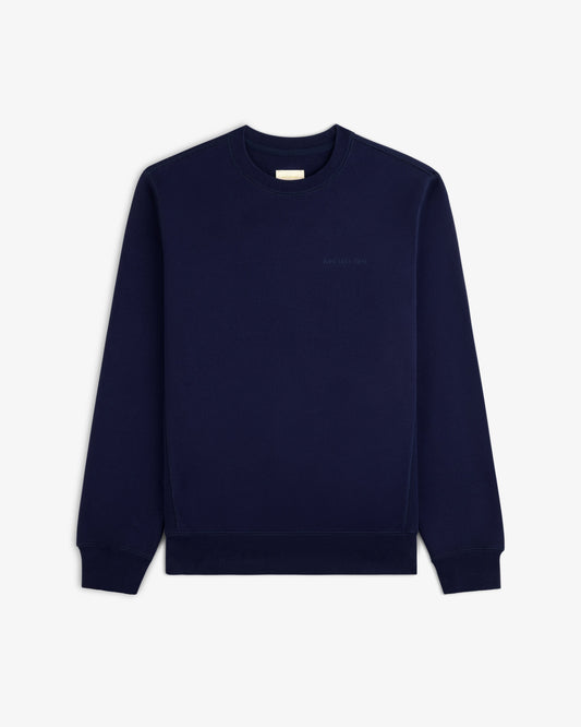 Aimé Leon Dore Featured - Tonal Logo Crewneck Sweatshirt Evening blue