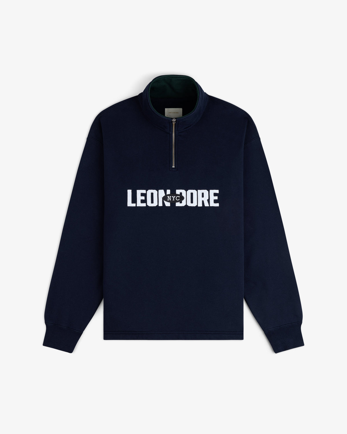Aimé Leon Dore New - Aimé Souvenir Quarter Zip Navy blazer