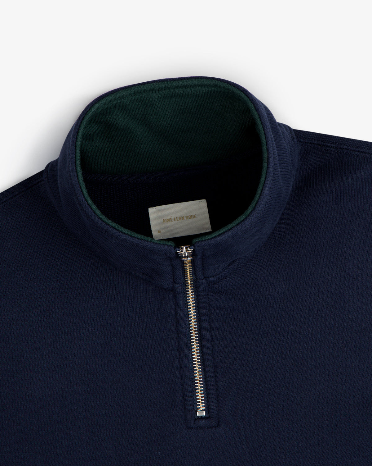 Aimé Leon Dore New - Aimé Souvenir Quarter Zip Navy blazer