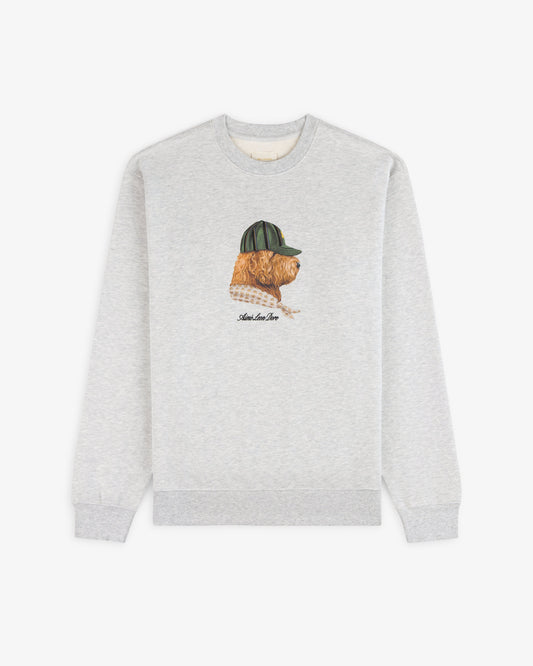 Aimé Leon Dore Trusted - Buddy Crewneck Sweatshirt Silver mix