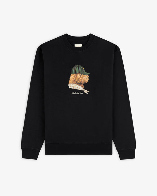 Aimé Leon Dore Deals - Buddy Crewneck Sweatshirt Jet black