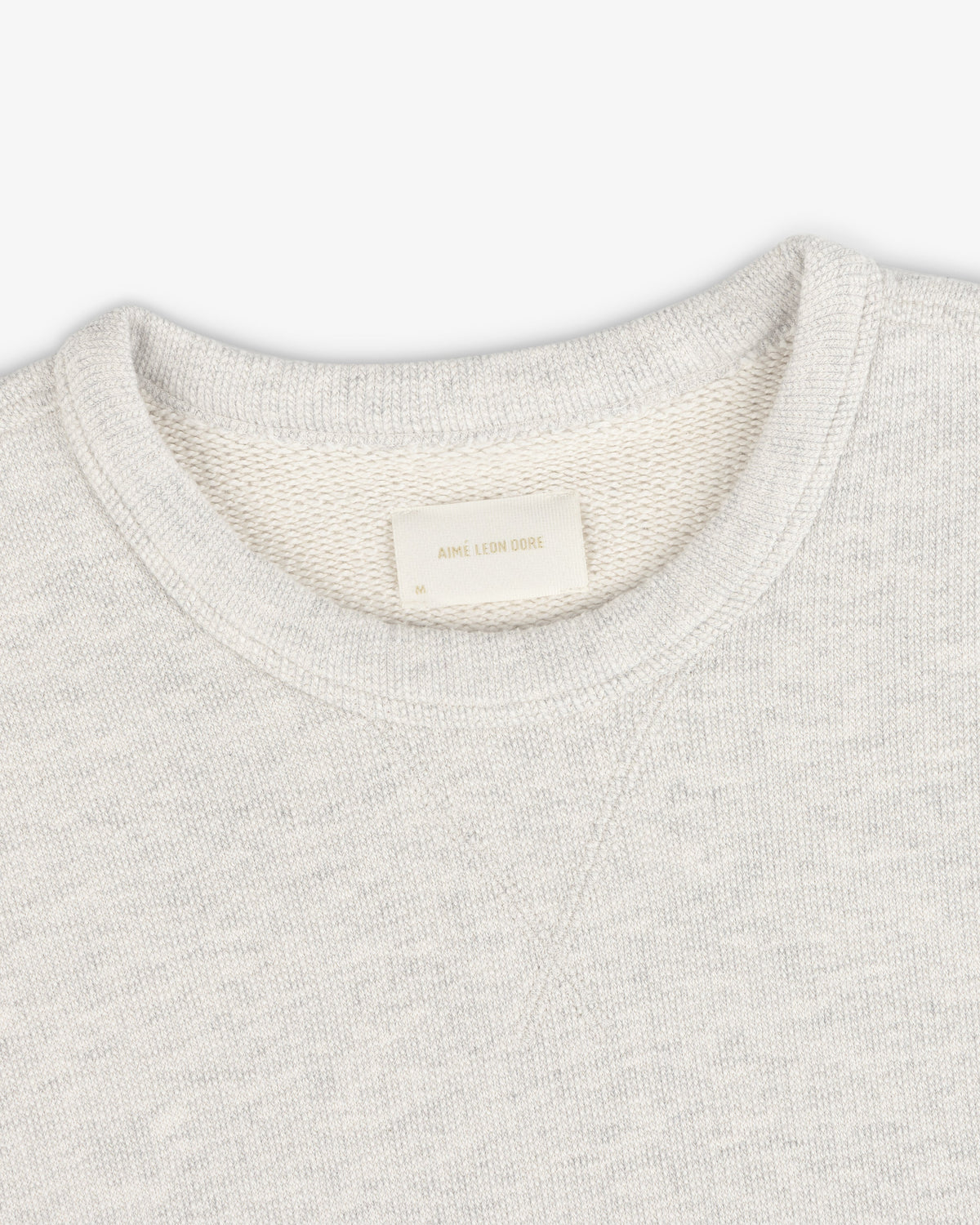 Aimé Leon Dore Premium - Stone Washed Marina Crewneck Sweatshirt Oatmeal