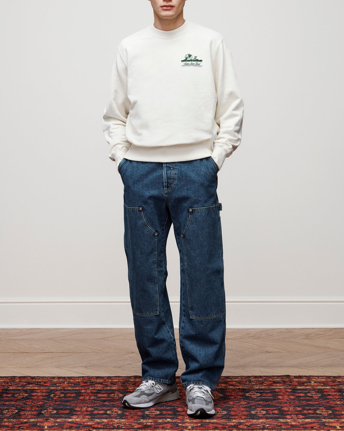 Aimé Leon Dore Smart Buy - Unisphere Crewneck Sweatshirt Pristine