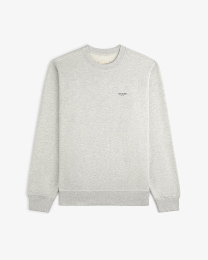 Aimé Leon Dore New - Micro Logo Crewneck Sweatshirt Silver mix