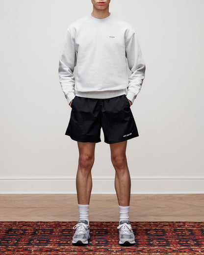 Aimé Leon Dore New - Micro Logo Crewneck Sweatshirt Silver mix