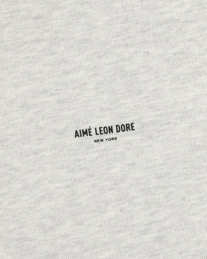Aimé Leon Dore New - Micro Logo Crewneck Sweatshirt Silver mix