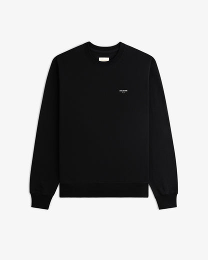 Aimé Leon Dore Everyday - Micro Logo Crewneck Sweatshirt Jet black