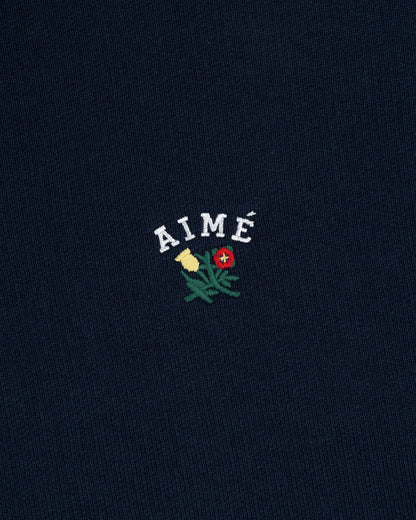 Aimé Leon Dore Best Price - Crest Quarter Zip Pullover Navy blazer