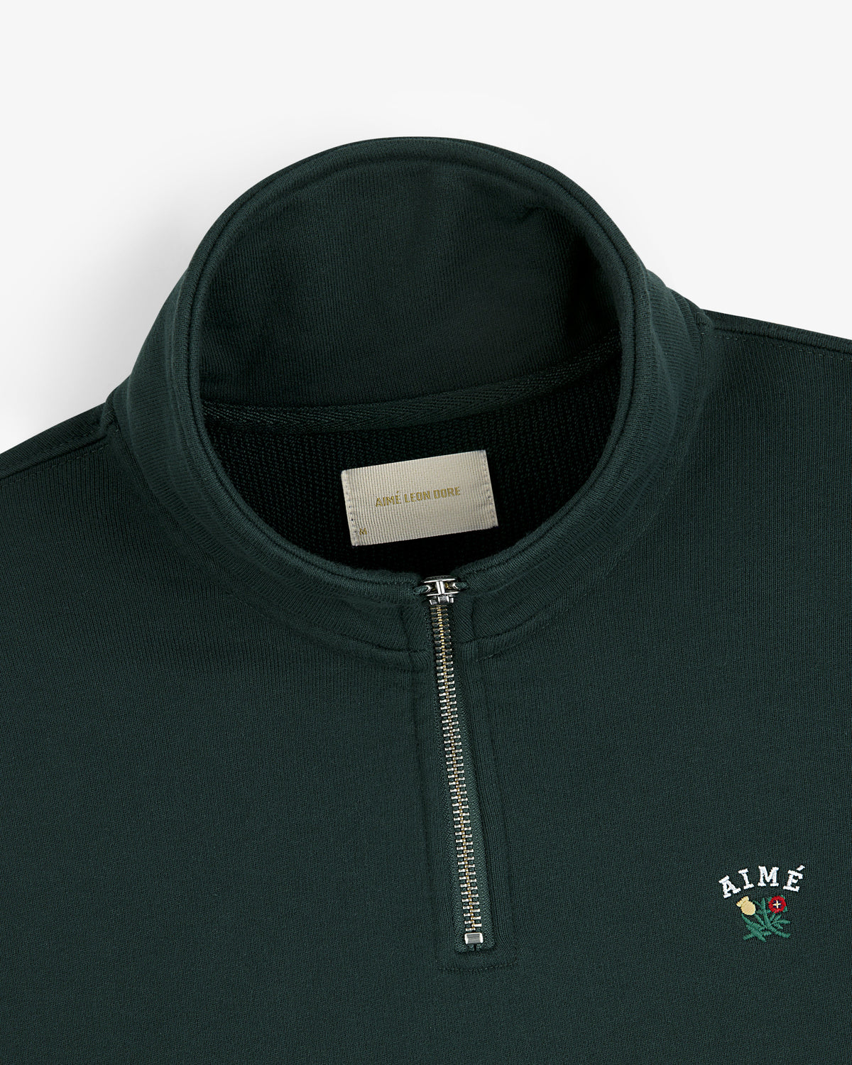 Aimé Leon Dore Best Price - Crest Quarter Zip Pullover Pine grove