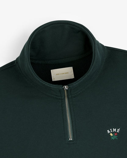 Aimé Leon Dore Best Price - Crest Quarter Zip Pullover Pine grove