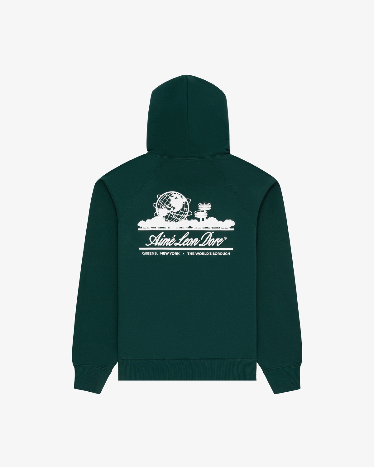 Aimé Leon Dore Signature - Unisphere Hoodie Botanical green