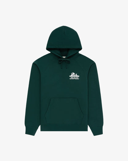 Aimé Leon Dore Signature - Unisphere Hoodie Botanical green