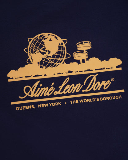 Aimé Leon Dore Latest - Unisphere Hoodie Evening blue