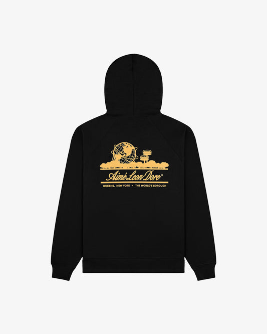 Aimé Leon Dore Best Price - Unisphere Hoodie Jet black