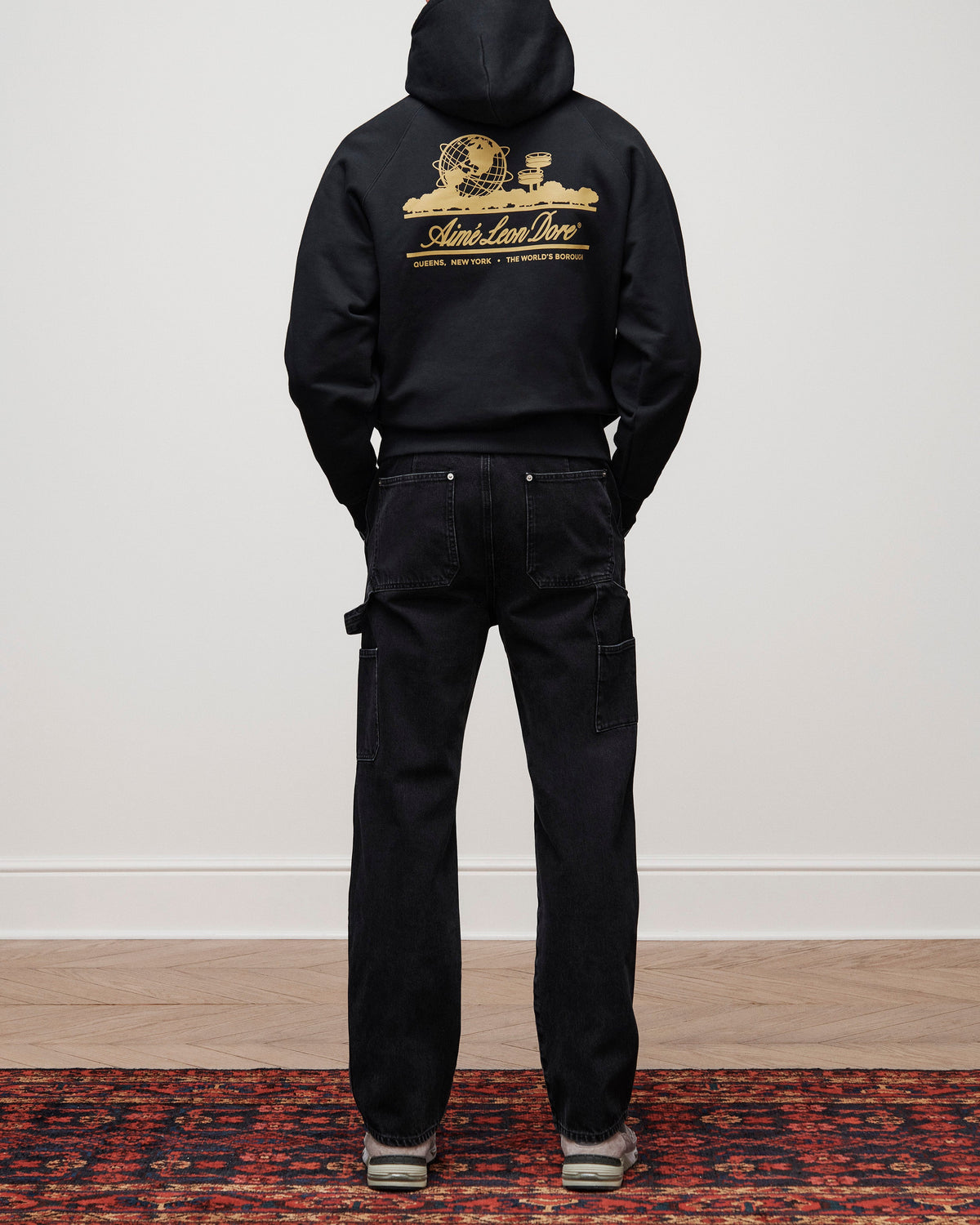 Aimé Leon Dore Best Price - Unisphere Hoodie Jet black
