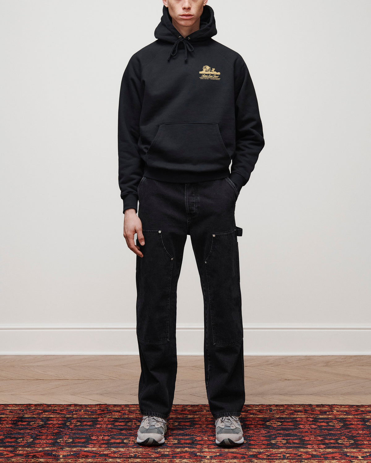 Aimé Leon Dore Best Price - Unisphere Hoodie Jet black
