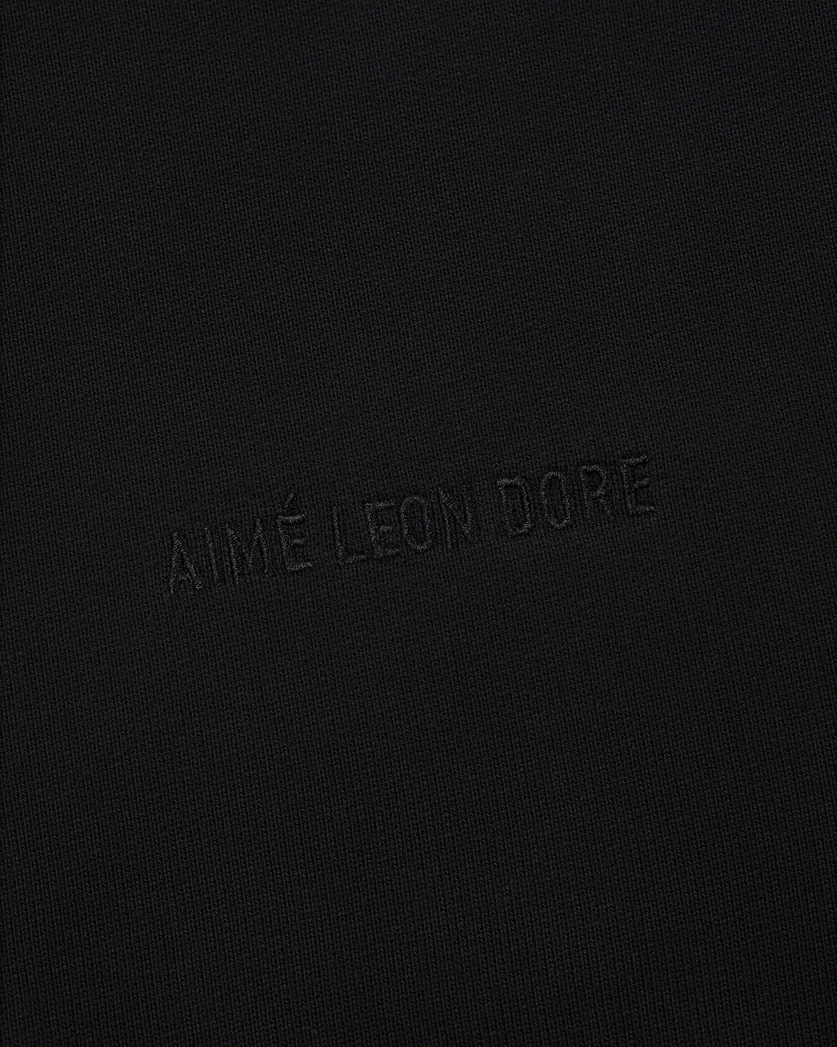 Aimé Leon Dore Value - Tonal Logo Hoodie Jet black