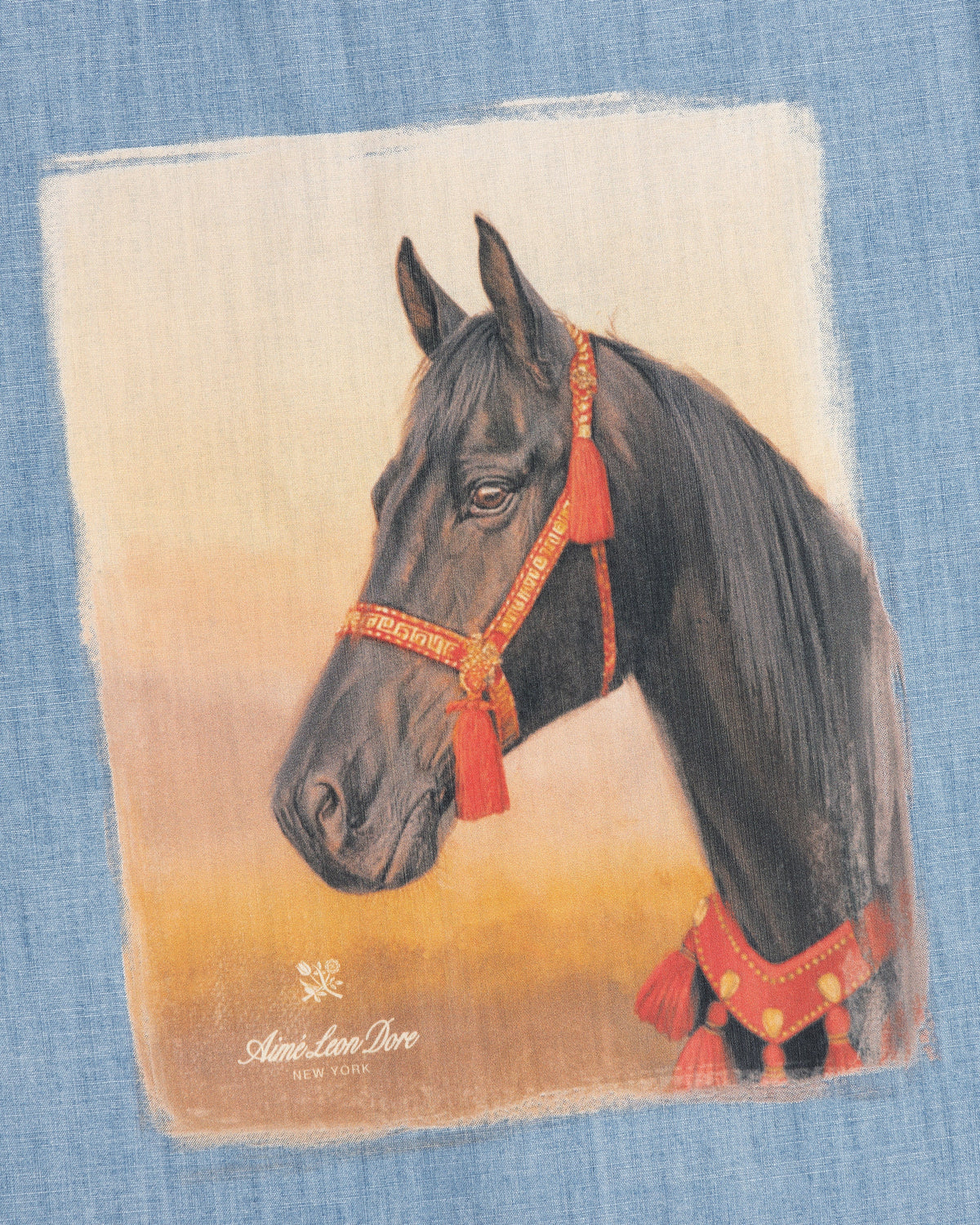 Aimé Leon Dore Trending - Bayard Chambray Shirt Evening blue