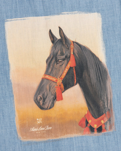 Aimé Leon Dore Trending - Bayard Chambray Shirt Evening blue
